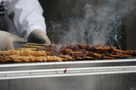 烤羊肉串