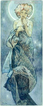 阿爾豐斯穆夏繪畫藝術(shù)作品