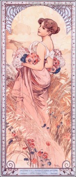 阿爾豐斯穆夏繪畫藝術(shù)作品