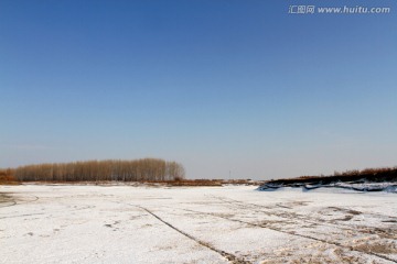 千里冰封 萬(wàn)里雪飄 大江 冰雪