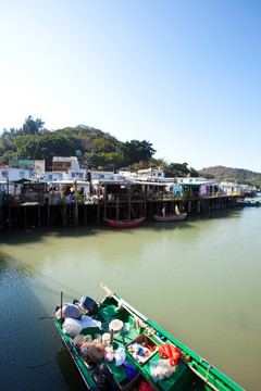 香港 大澳渔村