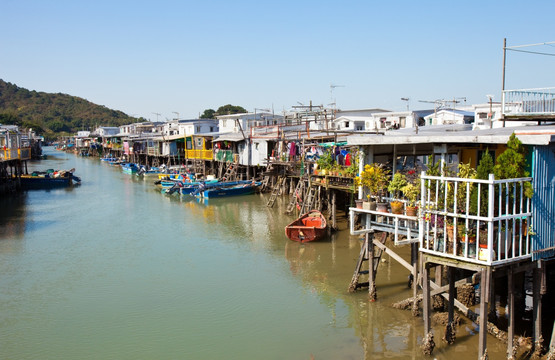 大澳渔村 大澳棚屋