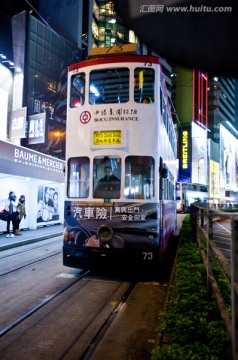 香港街景 有轨电车