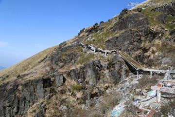 武功山登山小道