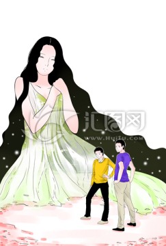 情感插畫