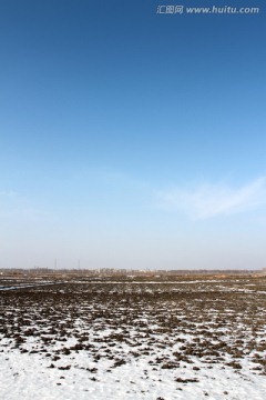 北大荒 黑土地 冬天 白雪 冬