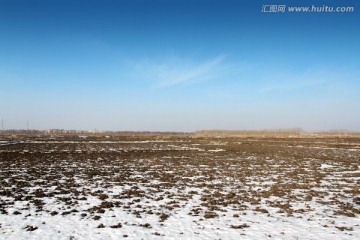 北大荒 黑土地 冬天 白雪 冬