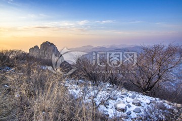 山区冬晨