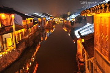 南浔古镇夜景