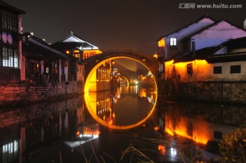 南浔古镇夜景