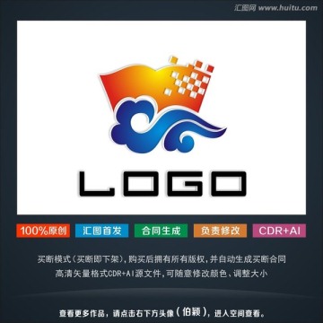 教育标志 书籍logo