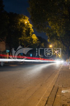 城市交通 夜景