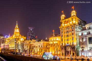 上海浦西夜景