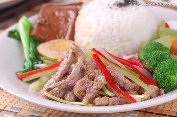 鱼香肉丝饭 套餐饭