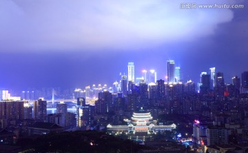 重庆夜景全景（高清）