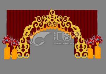 萬(wàn)鑫殿 入廳門區(qū)