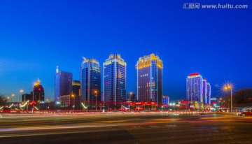 银川夜景