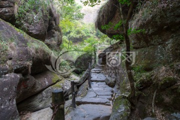 武夷山景区小路