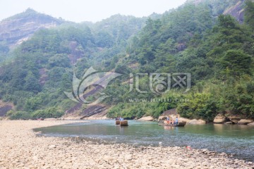 武夷山竹筏漂流 九曲溪漂流