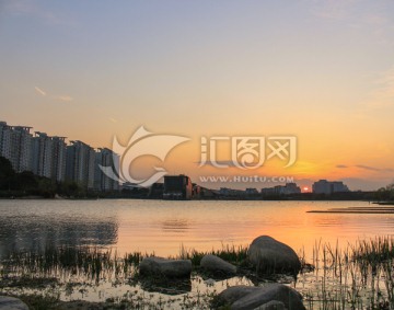 夏陽(yáng)湖 落日夕陽(yáng)