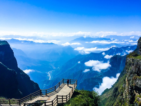 鸡公山观景台