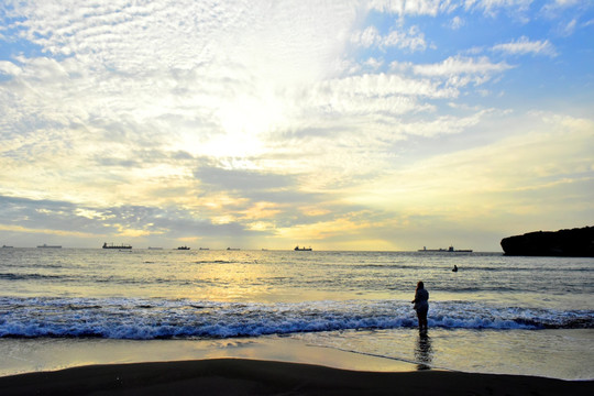 高雄海岸风光