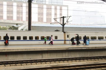 高铁 动车 火车 铁路 铁轨