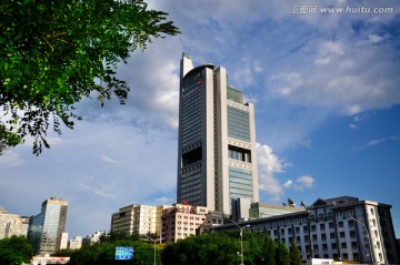 北京电视台大楼远景