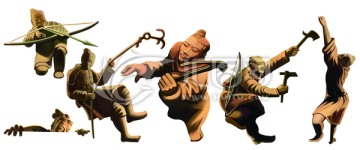 兵馬俑人物分層