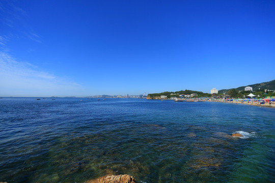 大連 傅家莊公園 傅家莊海濱浴