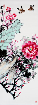 原創(chuàng)寫意牡丹