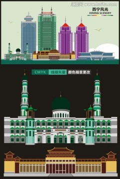 西寧地標(biāo)建筑