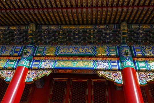 北京古建筑彩绘