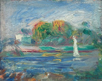 藍(lán)色的河流