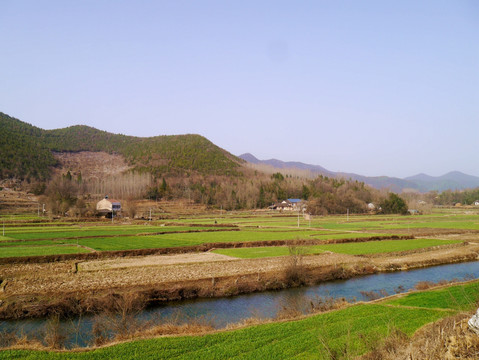 山里农田