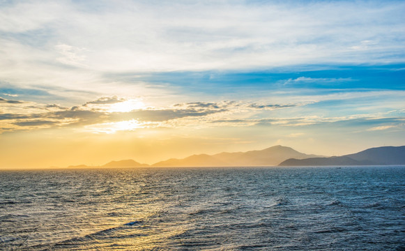 海景 日落