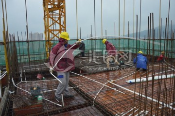 大楼建设工地