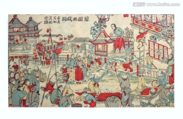 豫園把戲圖