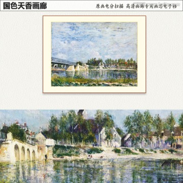 鄉(xiāng)村田園風景油畫