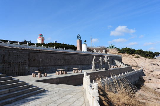 山东荣成好运角建筑景观