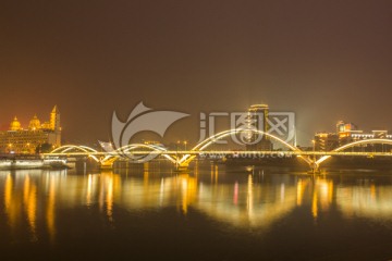 閩江夜景