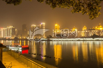 閩江夜景