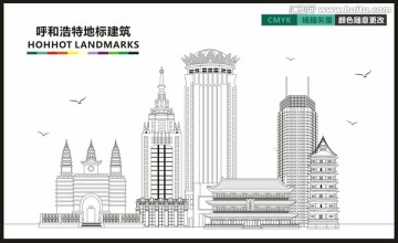 呼和浩特地標(biāo)建筑