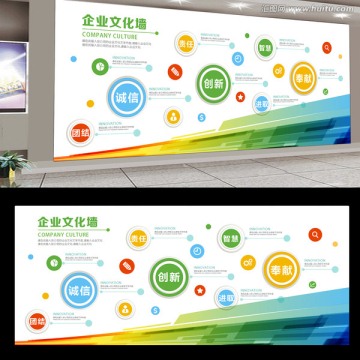 企業(yè)文化墻 校園文化