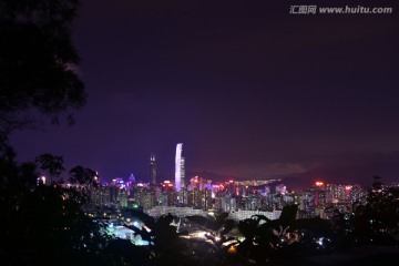 深圳城市风光夜景