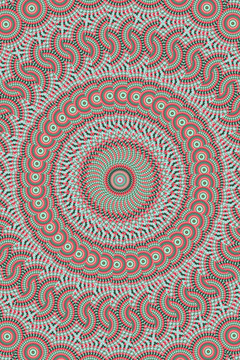 幾何花型 壁紙 背景 無分層