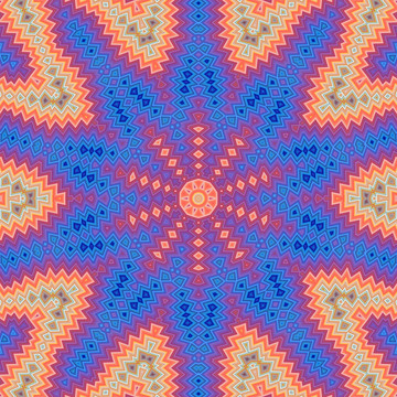 幾何花型 抽象底紋 無(wú)分層