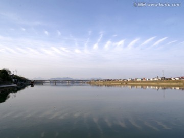 兰溪兰江黄湓大桥全景