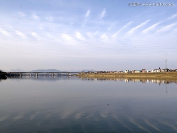 兰溪兰江黄湓大桥全景