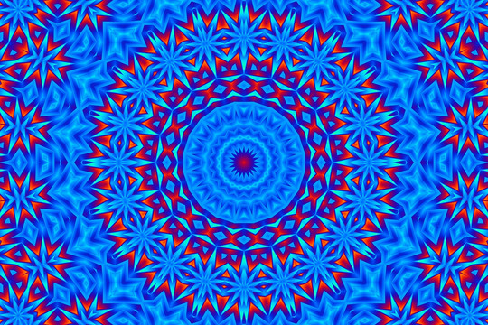 花型印花 拼花背景 無(wú)分層